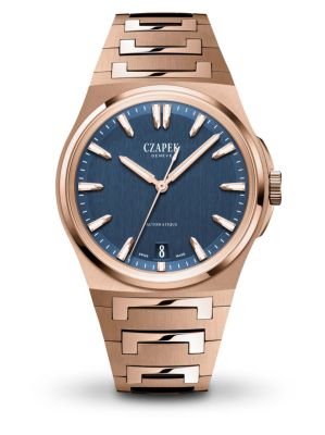 Mount Erebus Deep Blue Full Rose Gold 5N