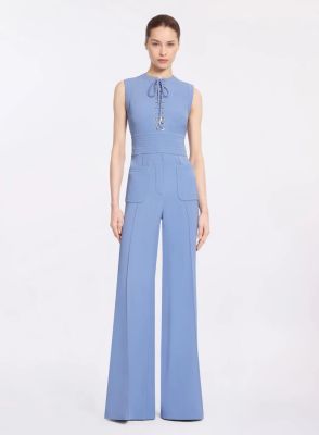 Lace Up Cady Jumpsuit