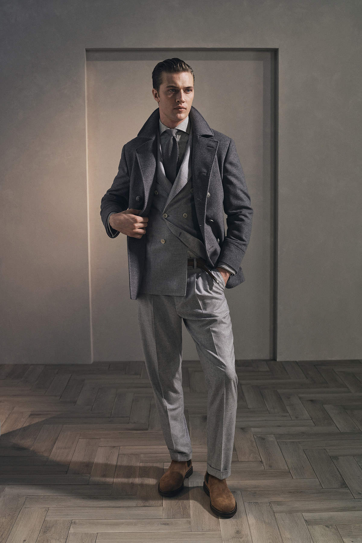 Brunello Cucinelli Presents Its New Fall-Winter 2024 Men’s Collection: A Free Soul Call
